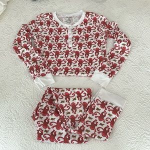 Like New - Roller Rabbit PJs - Pink Monkey